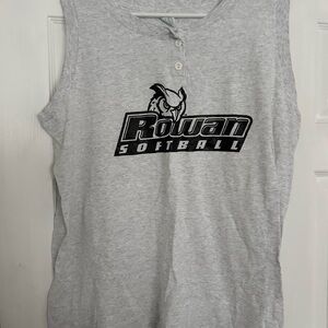 Gray Rowan Softball Sleeveless Shirt
